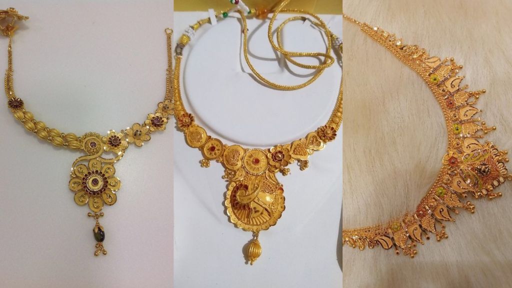 Gold Necklace Design