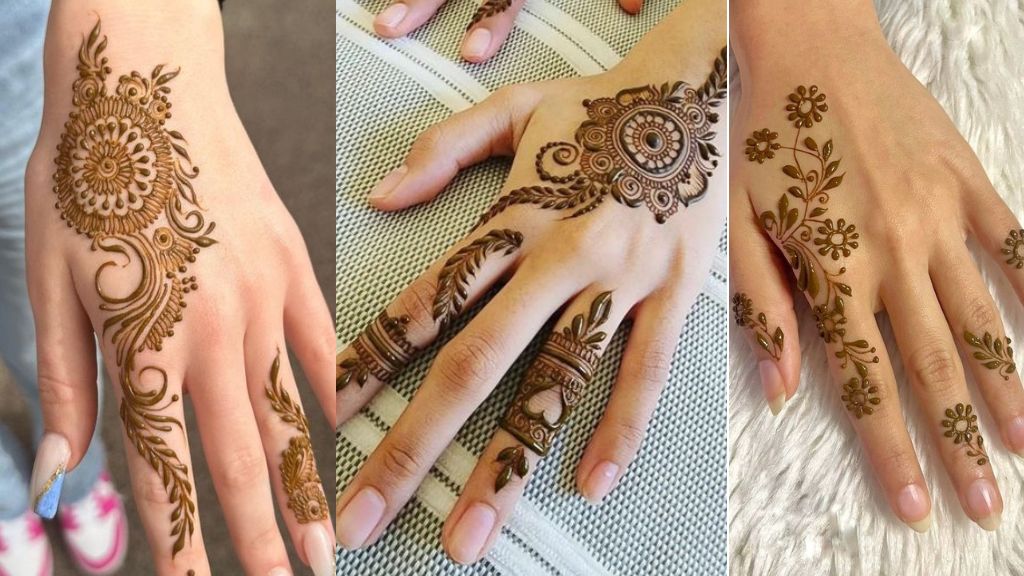 Simple Mehndi Design Dikhaye