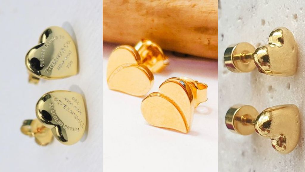 Gold Earrings Designs for Daily Use