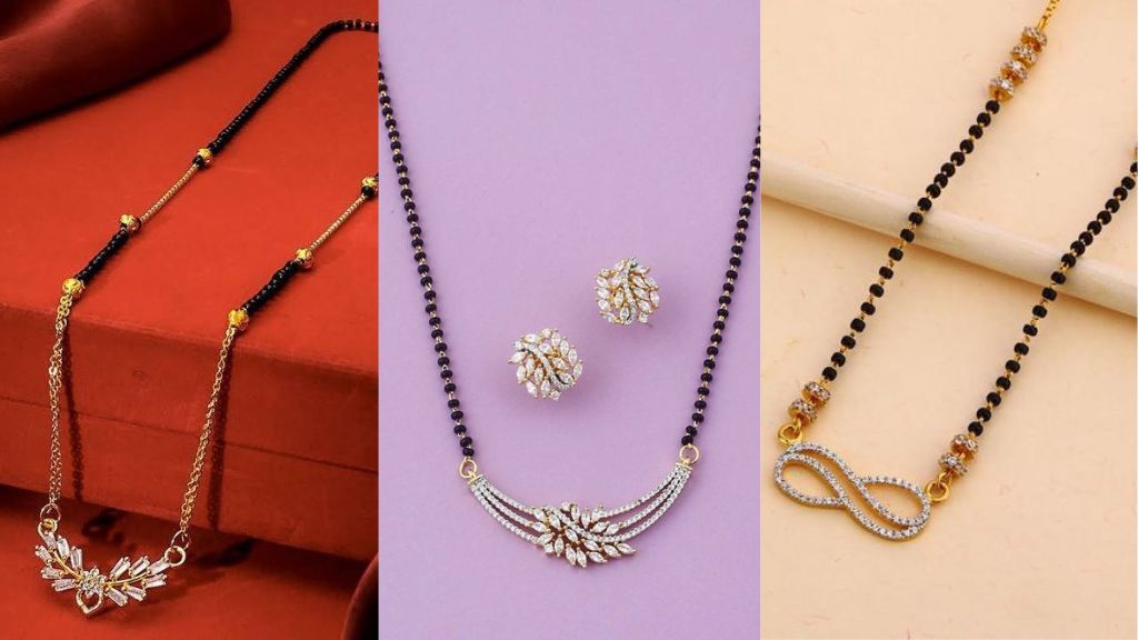 Fancy Short Mangalsutra Designs