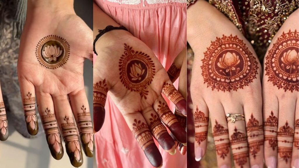 Gol Mehndi Design Photo