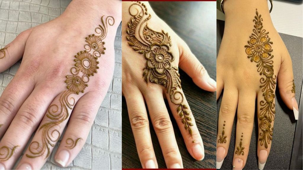 Simple Mehndi Design For Hartalika Teej 2024