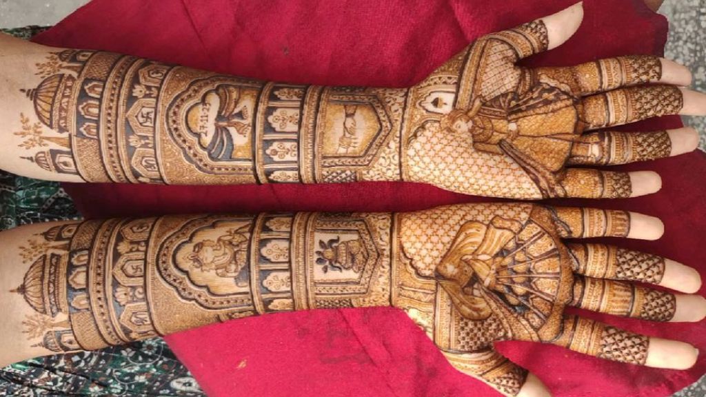 Full Mehndi Design Photo