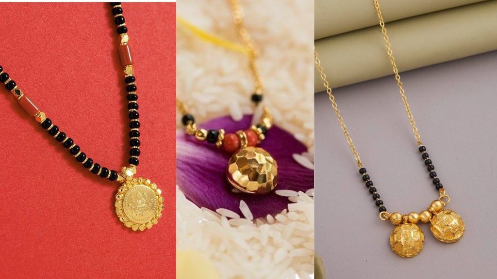 Fancy Short Mangalsutra Designs