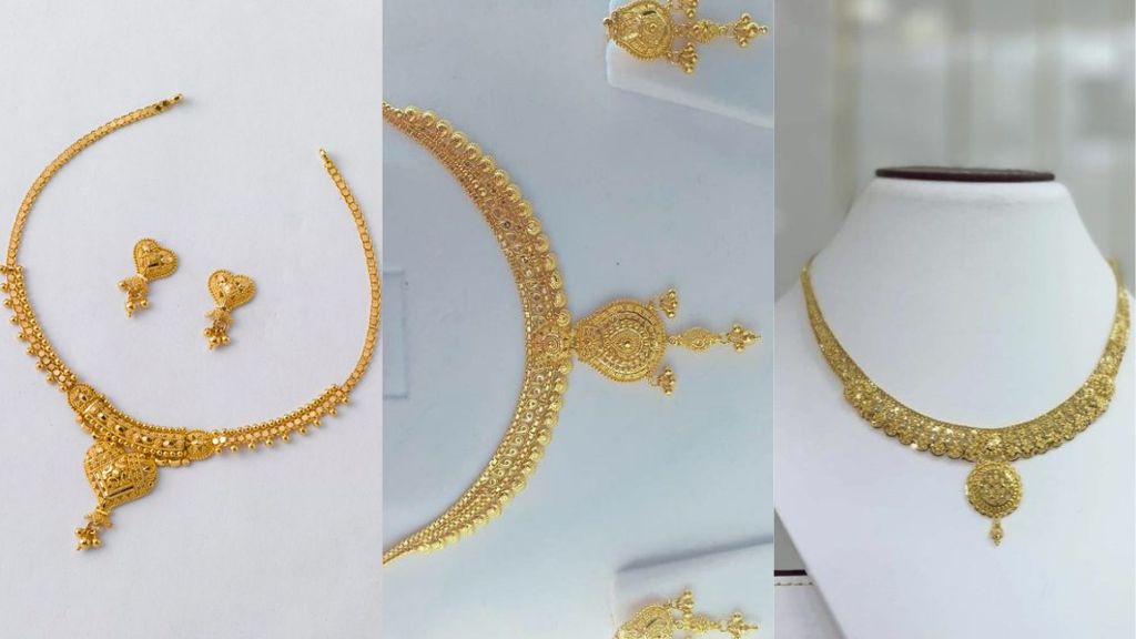 Gold Necklace Design