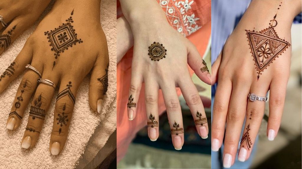 Simple Mehndi Design For Hartalika Teej 2024