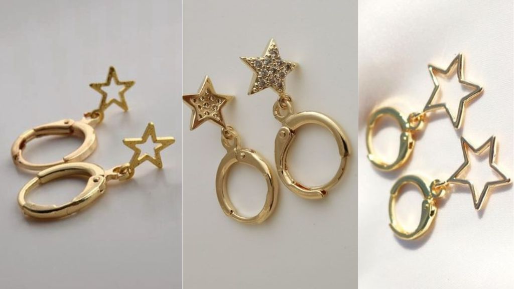 Gold Earrings Designs for Daily Use