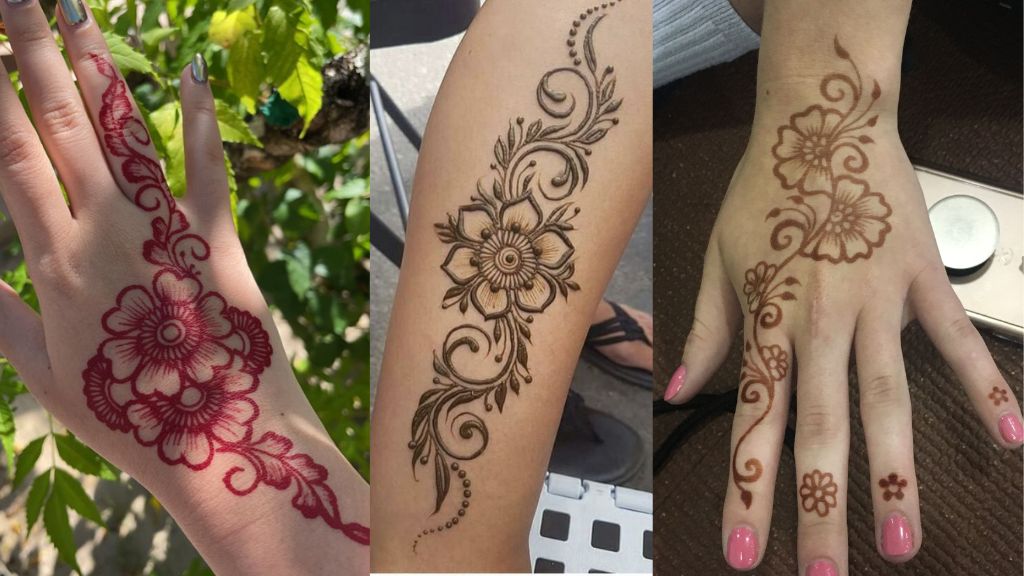 Simple Mehndi Design For Hartalika Teej 2024