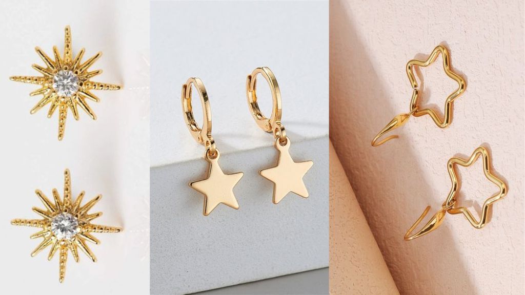 Gold Earrings Designs for Daily Use