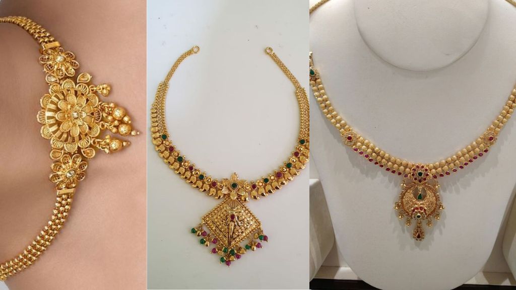 Gold Necklace Design