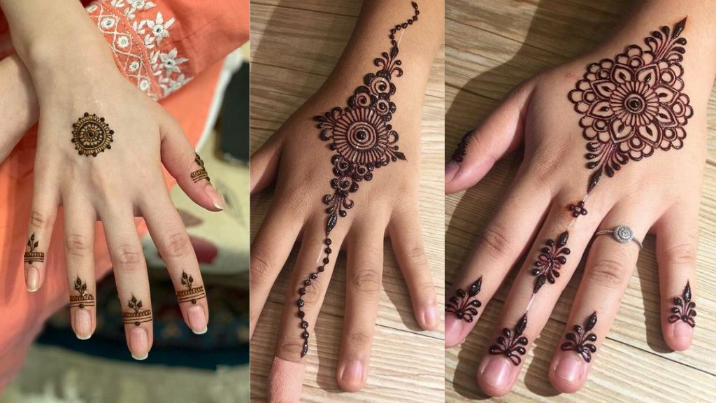 Gol Mehndi Design Photo