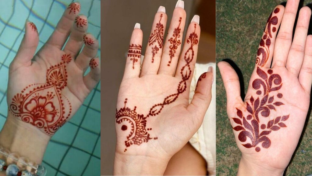 Simple Mehndi Design Photos 2024