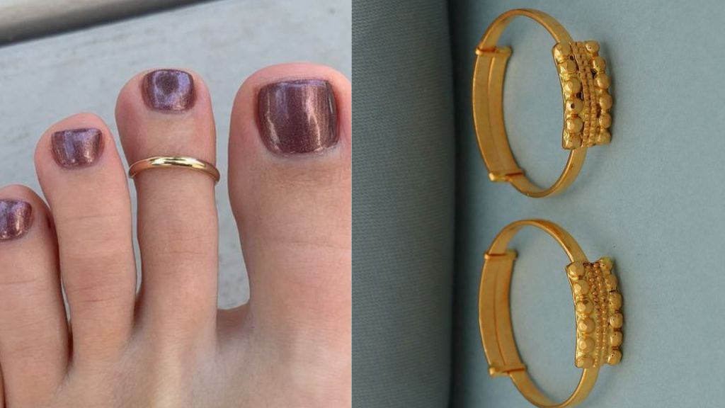 gold toe rings