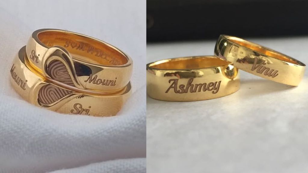 Name Ring Gold