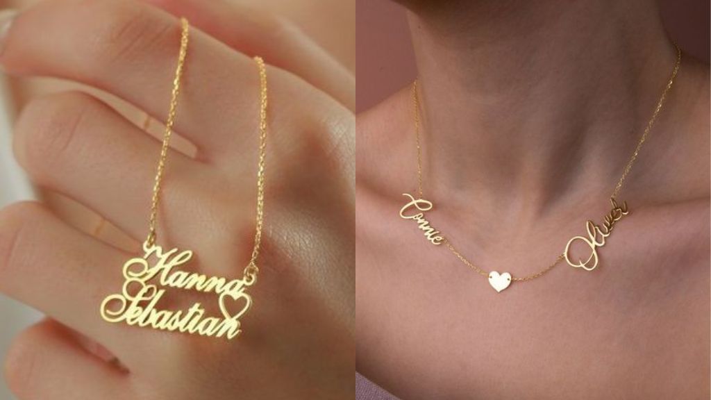 Name Pendant Designs for Girls