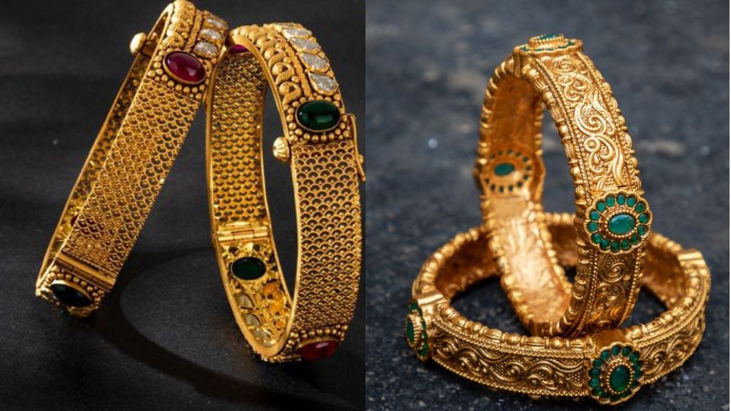 gold bangles