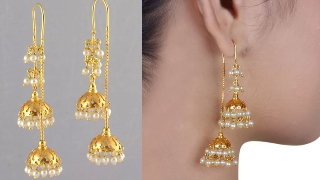 Gold Chain Earrings