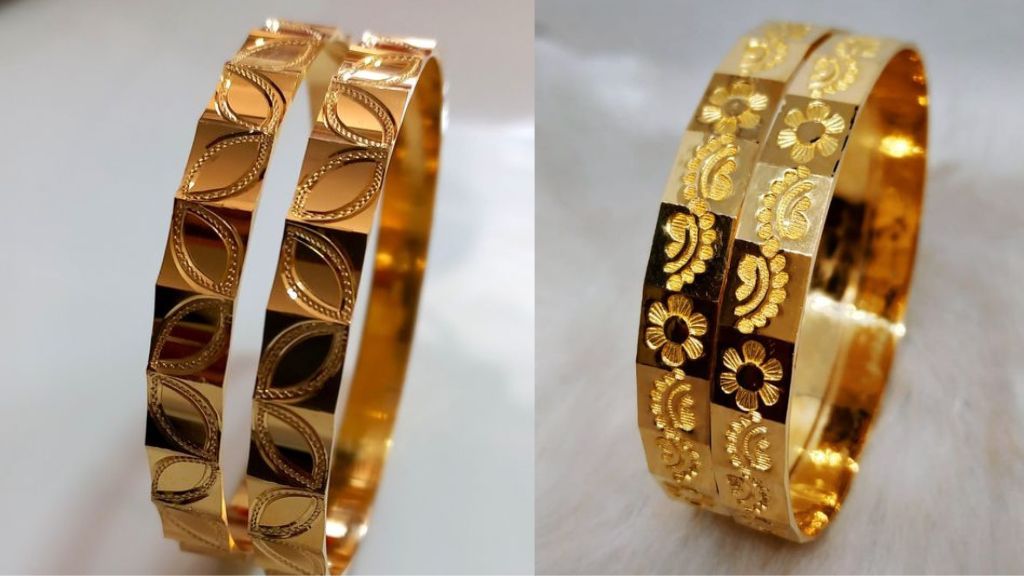 gold bangles 