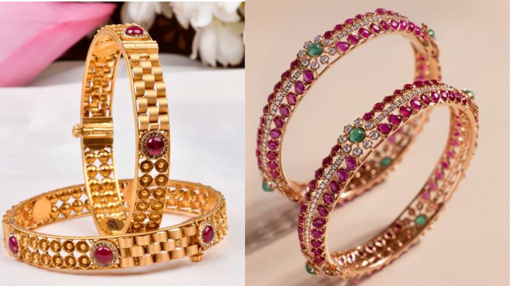 gold bangles