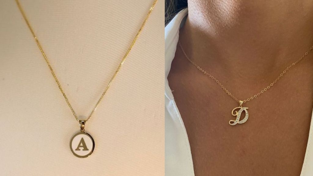 Name Pendant Designs for Girls