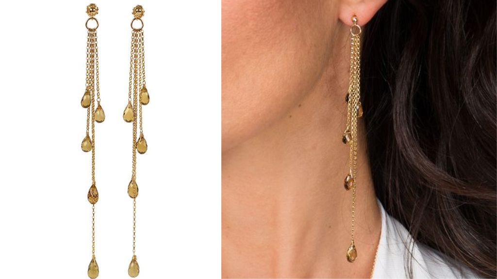 Gold Chain Earrings