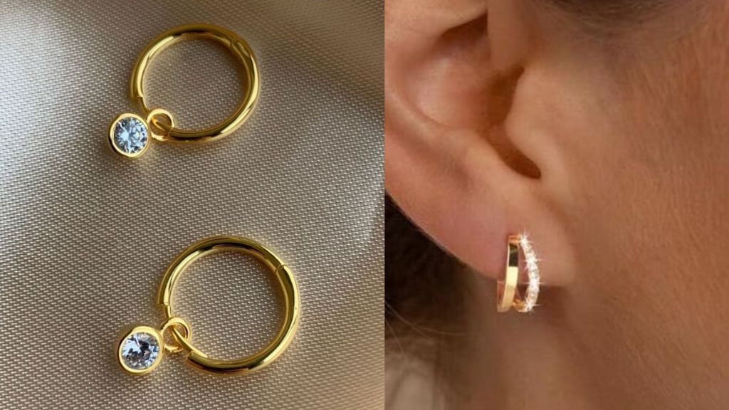 Gold Earrings under 5000