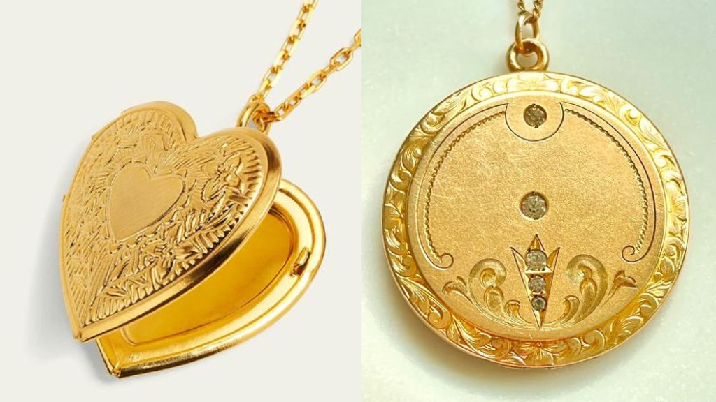 Gold Locket Design