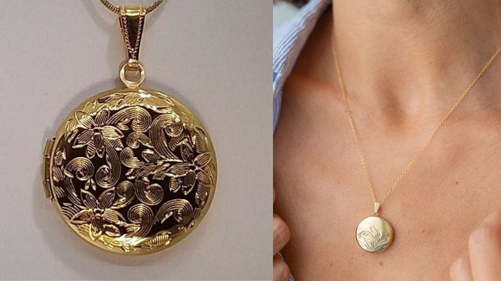 Gold Locket Design