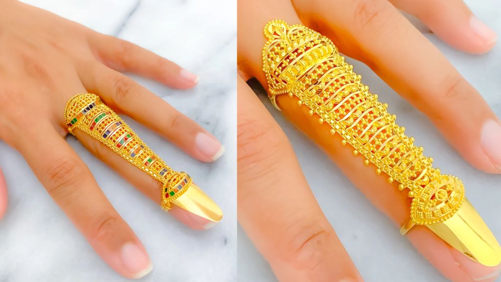 Full Finger Gold Ring