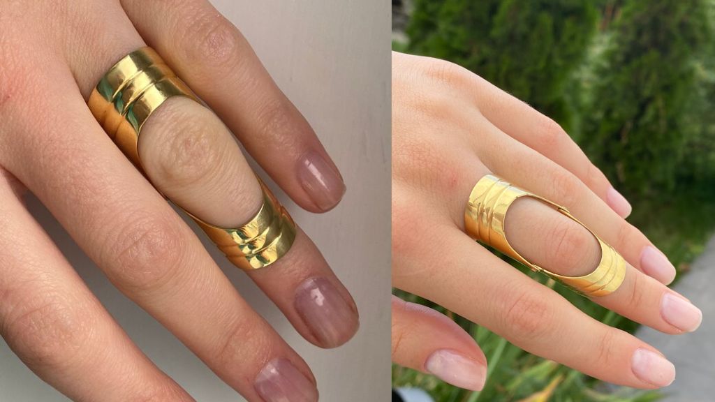 Full Finger Gold Ring