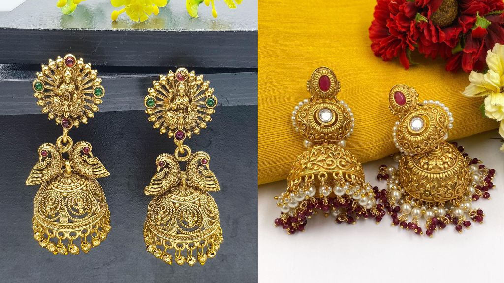 Jhumki New Design Gold