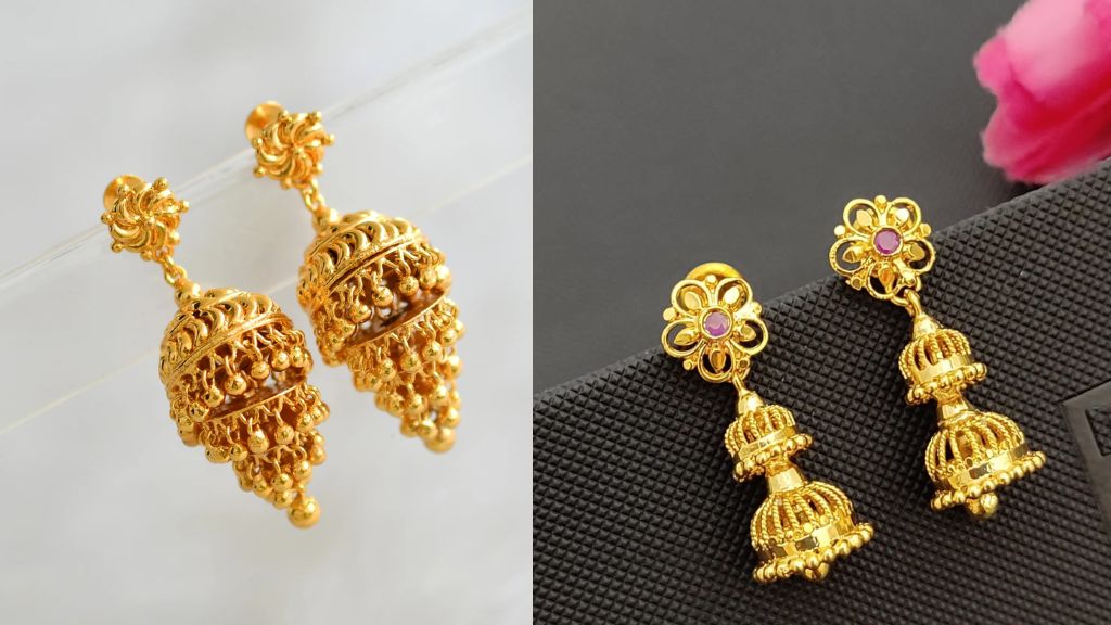 Jhumki New Design Gold