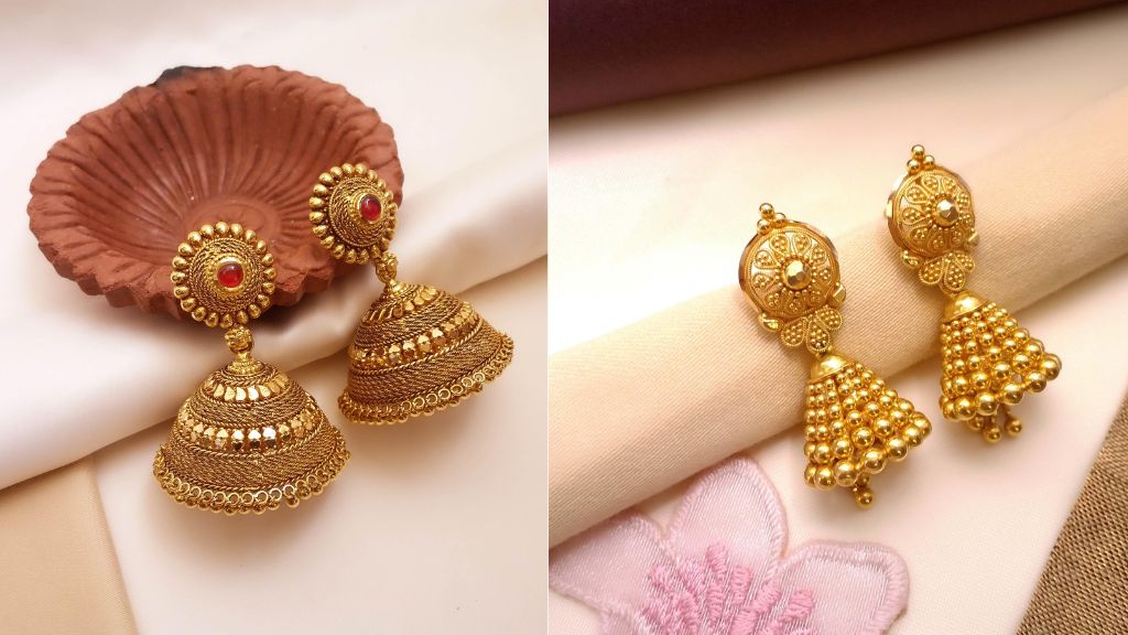 Jhumki New Design Gold