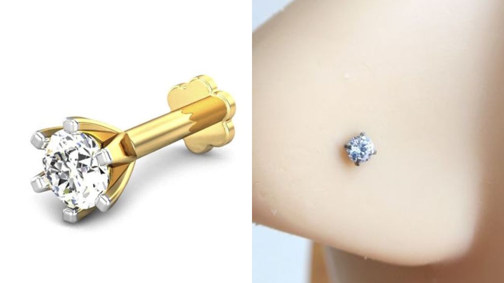 Small Nose Pin Gold