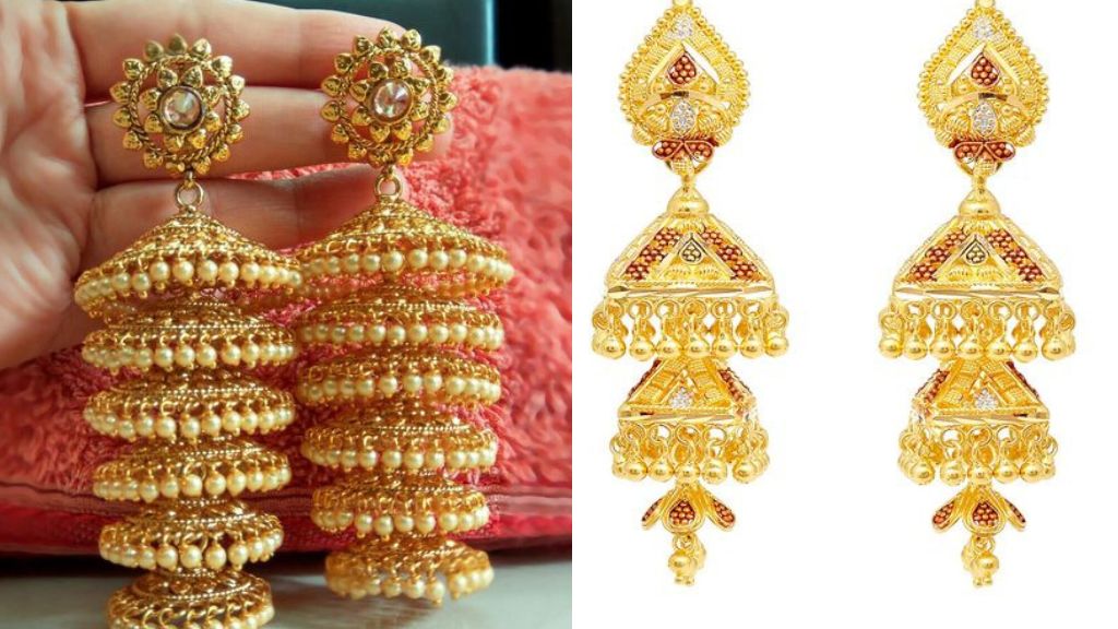 Gold Jhumka