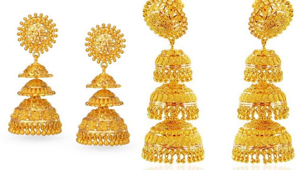 Gold Jhumka