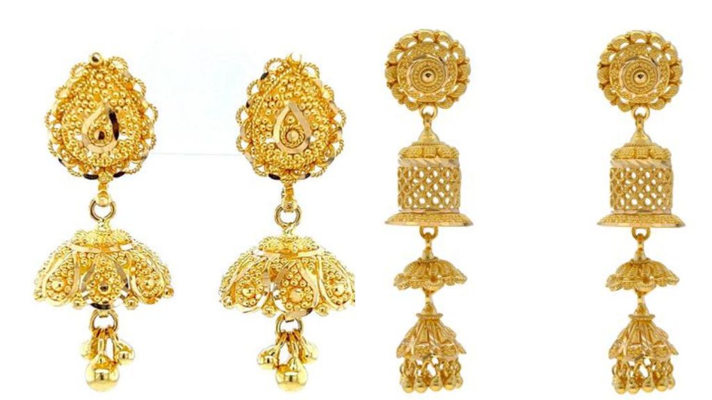 Gold Jhumka