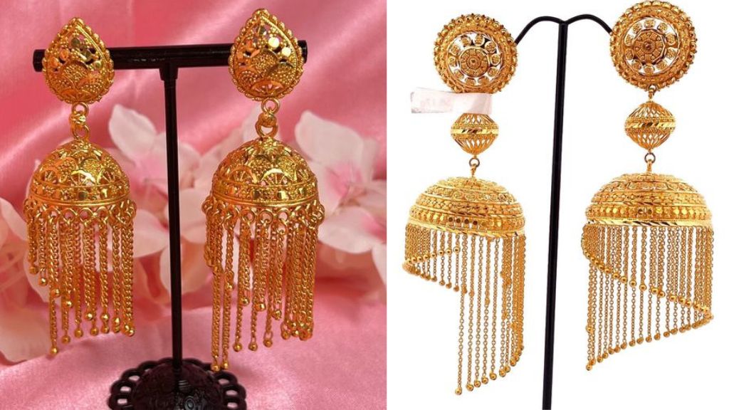 Gold Jhumka