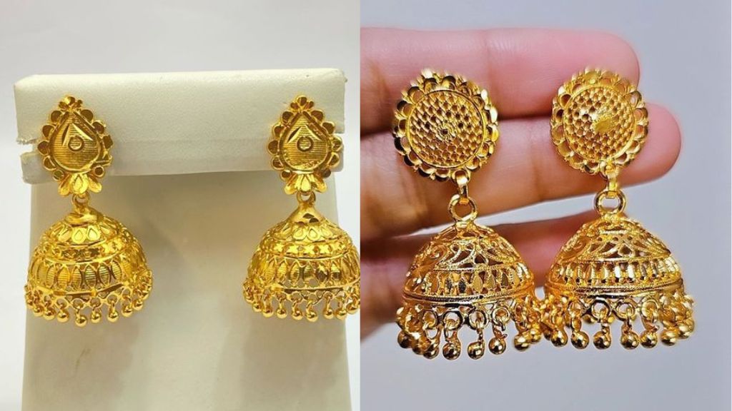 Gold Jhumka