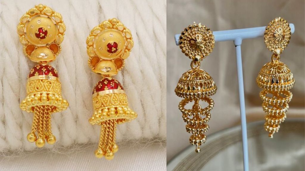 Gold Jhumka