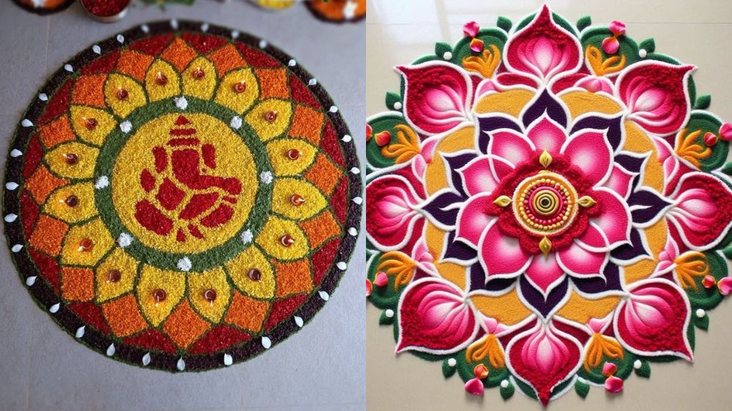 Rangoli Design for Diwali