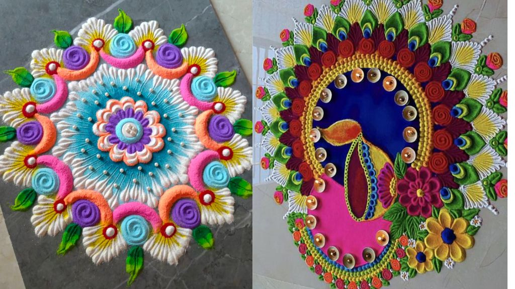 Rangoli Design for Diwali 