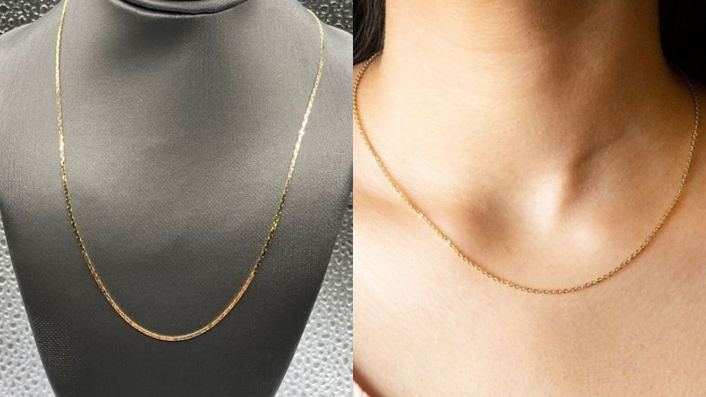 Gold Chain for Women 22K