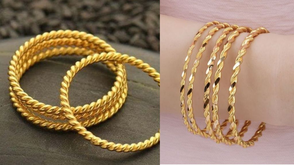 Gold Bangles for Women