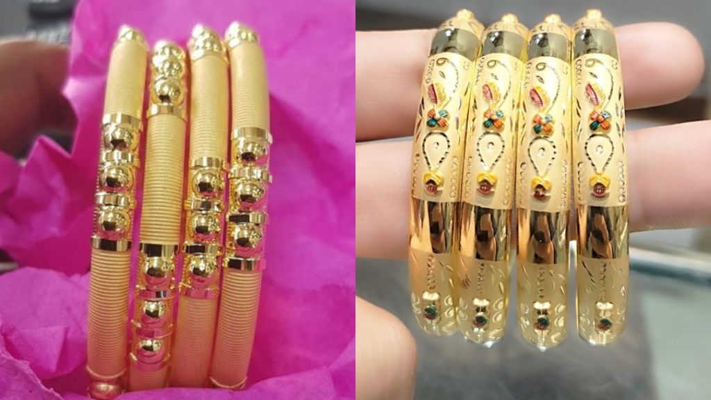 Gold Bangles for Women