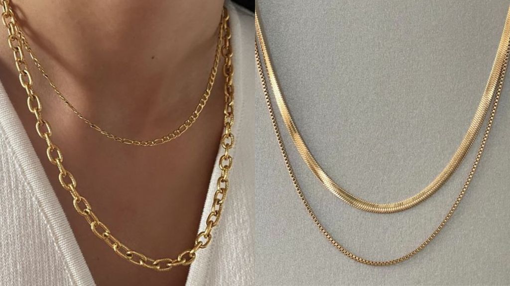 2 Layer Gold Chain