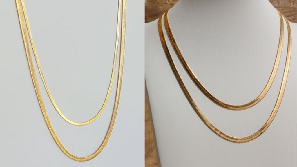 2 Layer Gold Chain