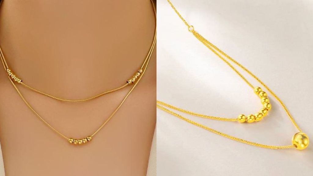 2 Layer Gold Chain