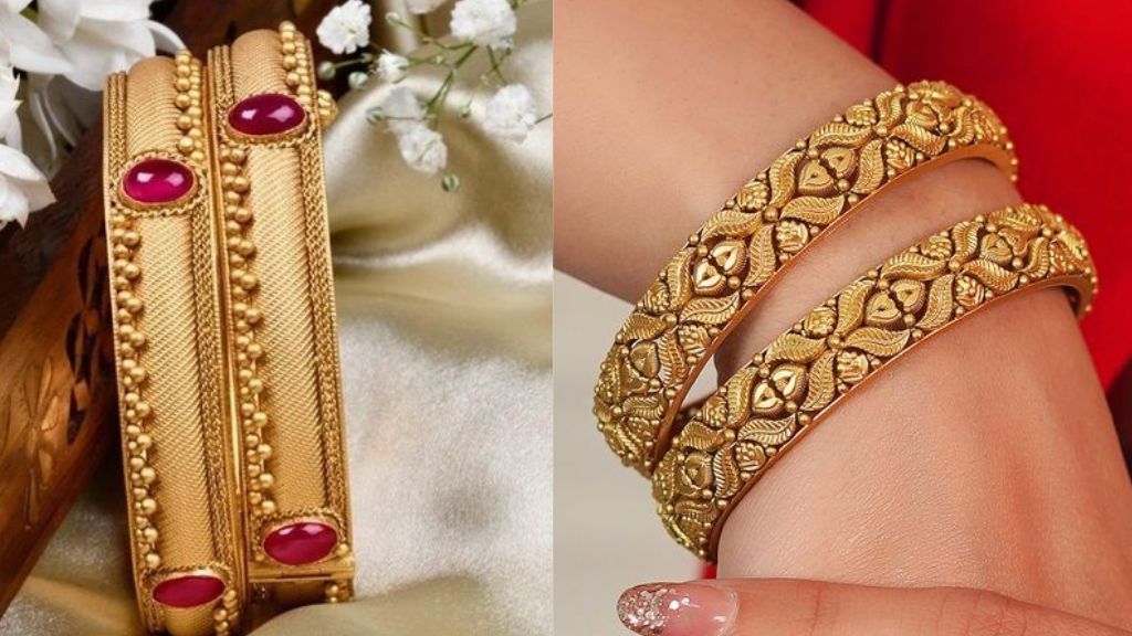 gold bangles