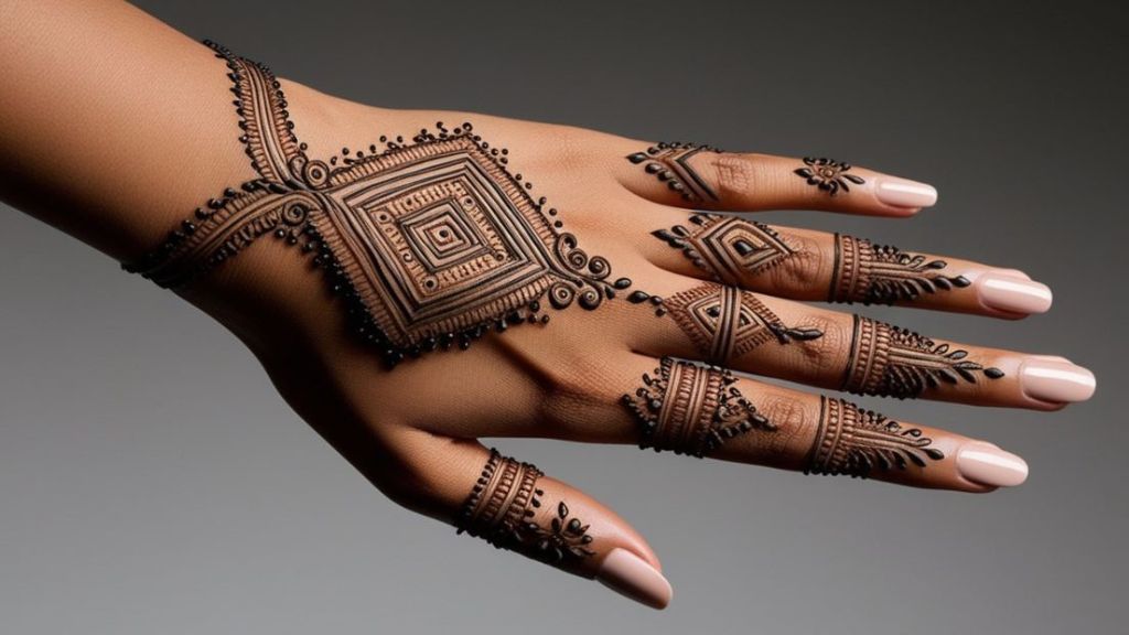 Back Hand Mehndi